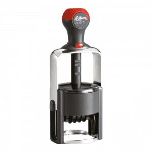 Heavy duty Metalic Stamp-12hr Self-inking Time & Date Stamp