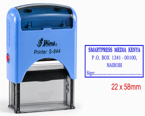 Self inking Stamp  SHINY-S844