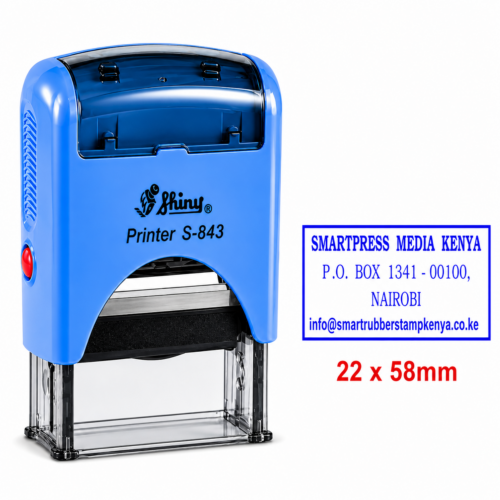 Self inking Stamp SHINY-S843