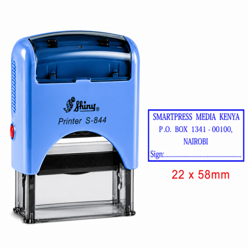 Self inking Stamp  SHINY-S844