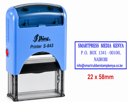Self inking Stamp SHINY-S843