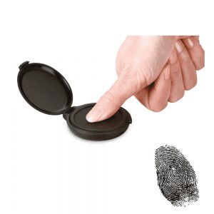 Thumb-print-ink-pad