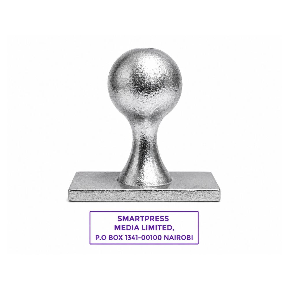 Metalic Handle Stamp