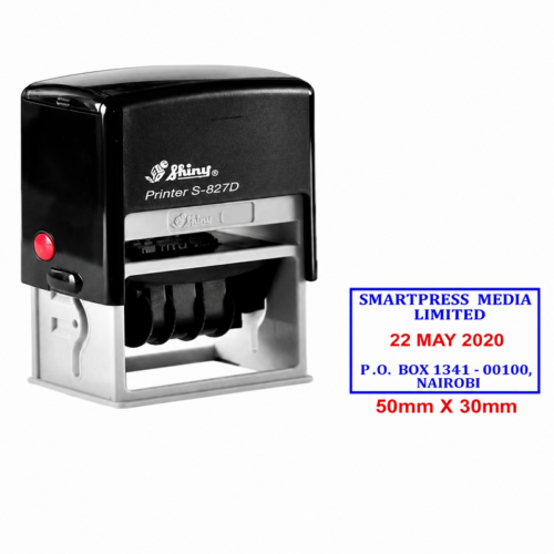 Self- inking Date Stamp (SHINY 827D)