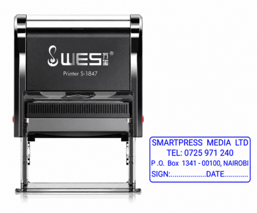 Received Stamp- WES 1847