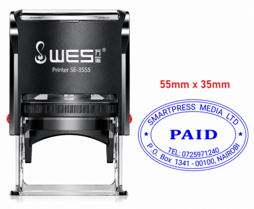 Self-Inking Stamp-WES 3555