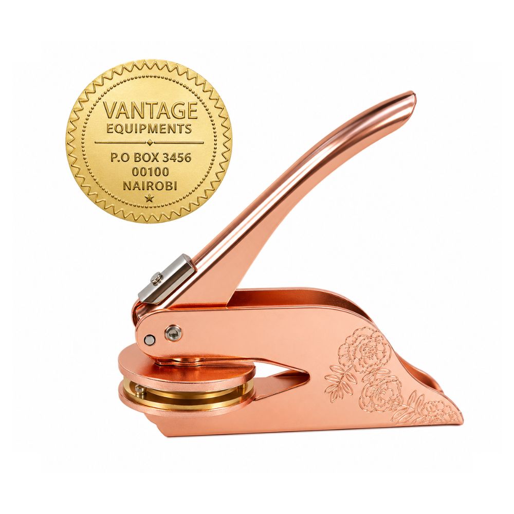 Pocket Seal -Rose Gold- Standard Embosser